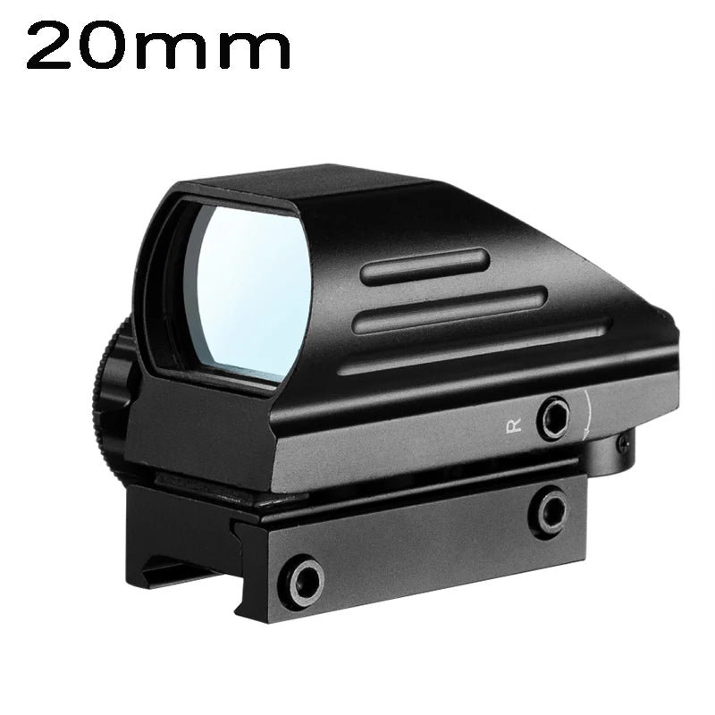 Taktische reflektierende rote/grüne Lichtlaser holografische Projektion des Red Dot Visier Visier Jagd 11mm/20mm Schienenmontiertes Visier