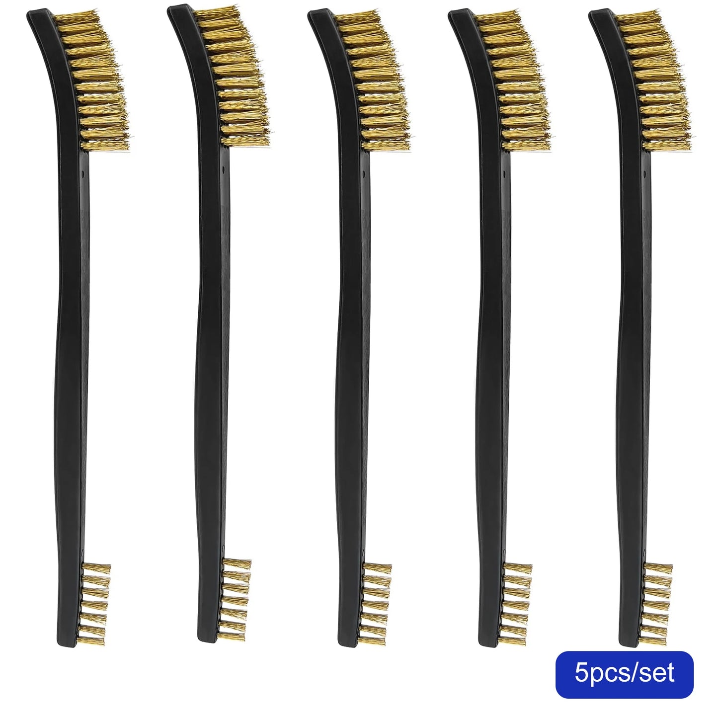 5 Teile/satz Doppelseitige Pistole Reinigung Pinsel Nylon Messing Draht Pinsel Universal Waffe Reiniger Set Jagd Liefert Zubehör
