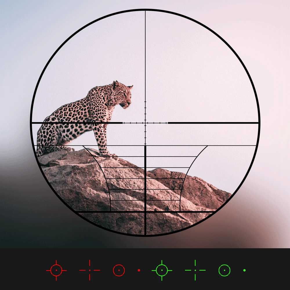 4-12X50 ZB Jagd Airsofts Zielfernrohr Taktische Air Gun Rot Grün Dot Laser Anblick Umfang Holographische Optik Zielfernrohr
