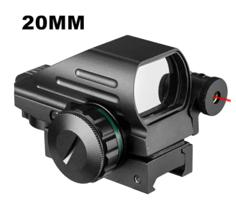 Taktische reflektierende rote/grüne Lichtlaser holografische Projektion des Red Dot Visier Visier Jagd 11mm/20mm Schienenmontiertes Visier