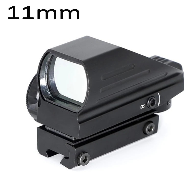 Taktische reflektierende rote/grüne Lichtlaser holografische Projektion des Red Dot Visier Visier Jagd 11mm/20mm Schienenmontiertes Visier