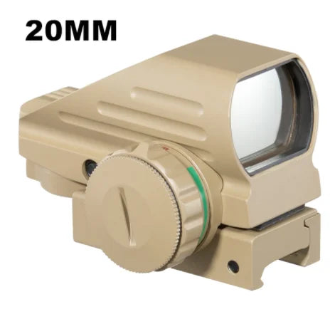 Taktische reflektierende rote/grüne Lichtlaser holografische Projektion des Red Dot Visier Visier Jagd 11mm/20mm Schienenmontiertes Visier