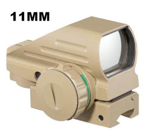 Taktische reflektierende rote/grüne Lichtlaser holografische Projektion des Red Dot Visier Visier Jagd 11mm/20mm Schienenmontiertes Visier