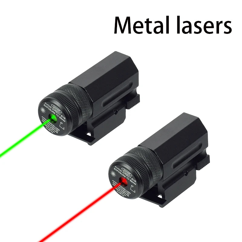 Outdoor Rot Grün Dot Laser Anblick Umfang 11mm 20mm Einstellbare Picatinny Schiene Montieren Gewehr Pistole Airsoft Laser mit Batterien