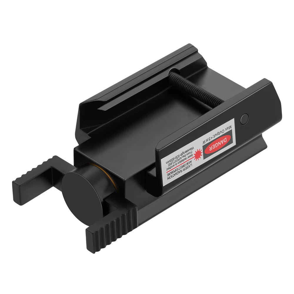 Taktischer rot-grüner Punkt-Laserpointer, Waffenpistole, Laservisier für 20 mm Picatinny 11 mm Schwalbenschwanzschiene Glock 17 19 CZ-75