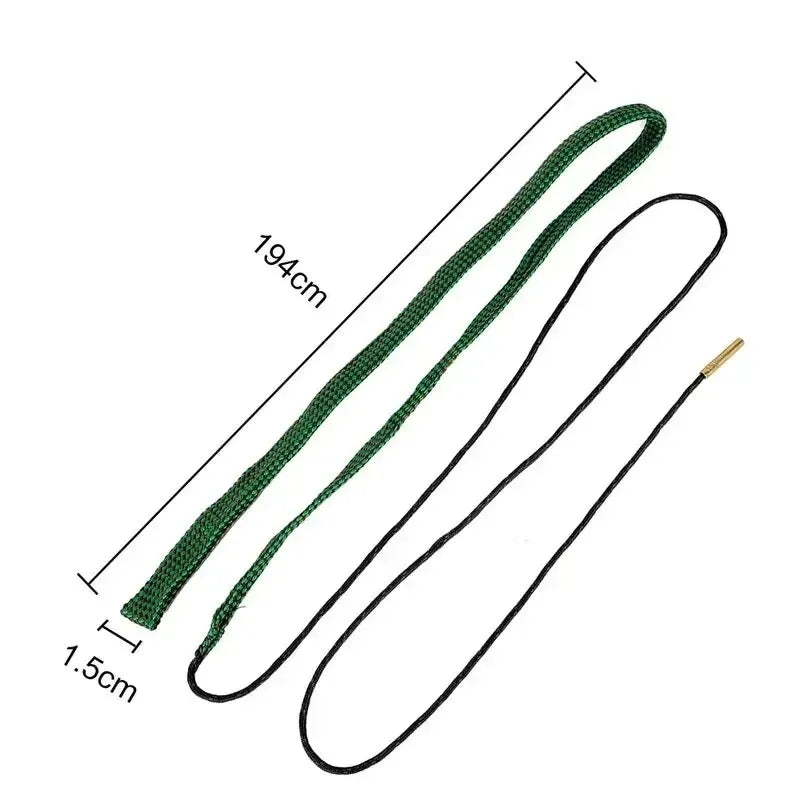 Schrotflinte Bohrung Reiniger Schlange Typ Taktisches Zubehör 62mm Gewehr Reinigung Kit Werkzeuge Gewehr Barrel Kaliber Schlange Seil Jagd Sport