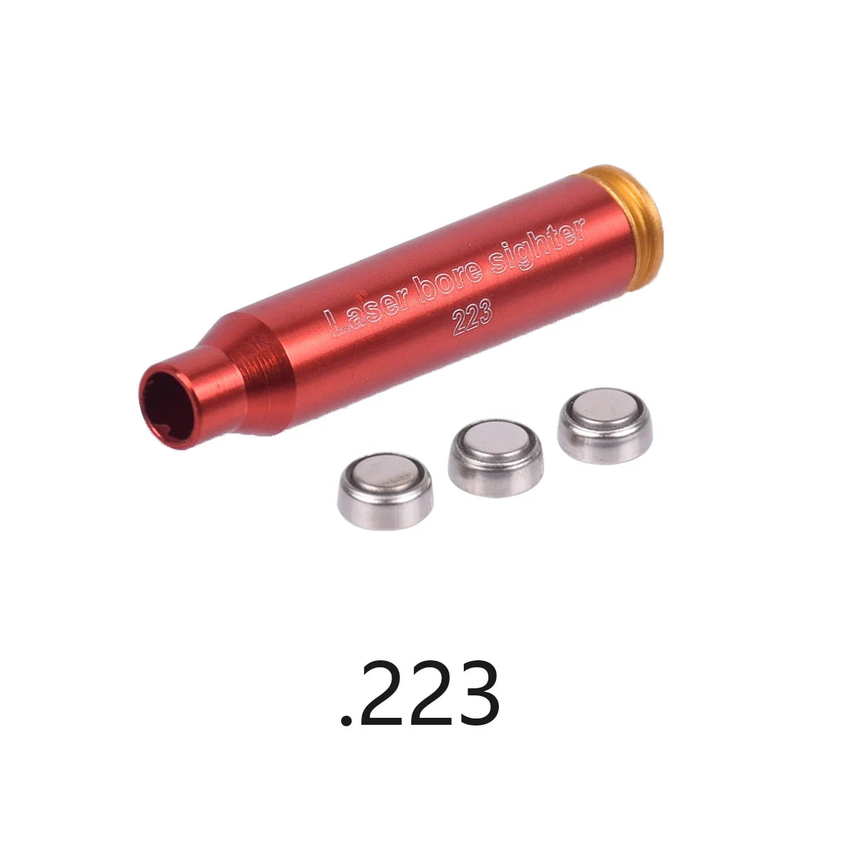 Taktische Laser Bore Sight 9mm.22 22LR.177 Bullet Boresighter Kaliber 12GA.223 223rem.308 5,45x39 9x19mm Sight Snap Caps