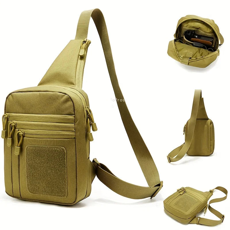 Verdeckte Tragetasche mit Holster, Umhängetasche, Brusttasche