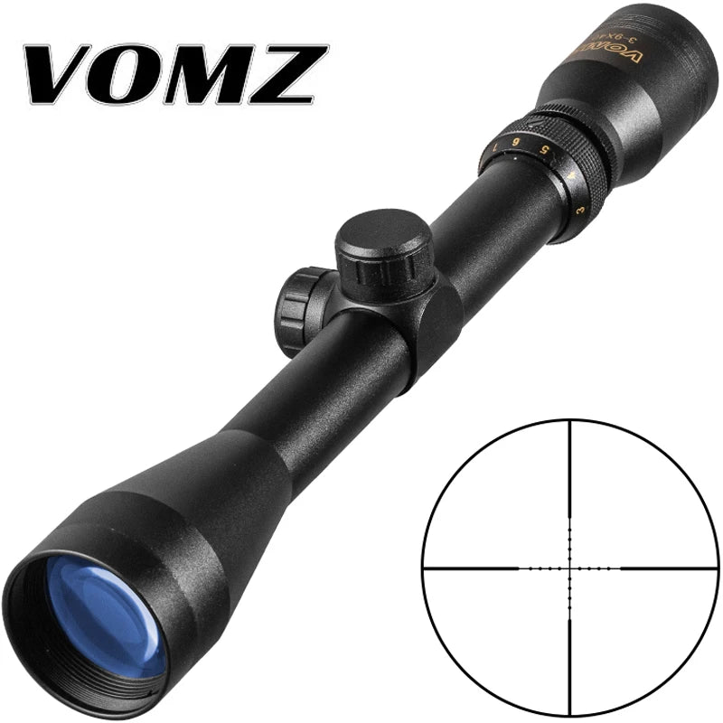 VOMZ 3-9X40 Scope Wire Rangefinder Absehen Jagd Deer Air Rifle Crossbow Mil Dot Absehen Zielfernrohr Taktische Optische Sehenswürdigkeiten
