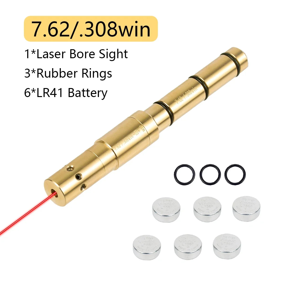 Taktische Laser Bore Sight 9mm.22 22LR.177 Bullet Boresighter Kaliber 12GA.223 223rem.308 5,45x39 9x19mm Sight Snap Caps