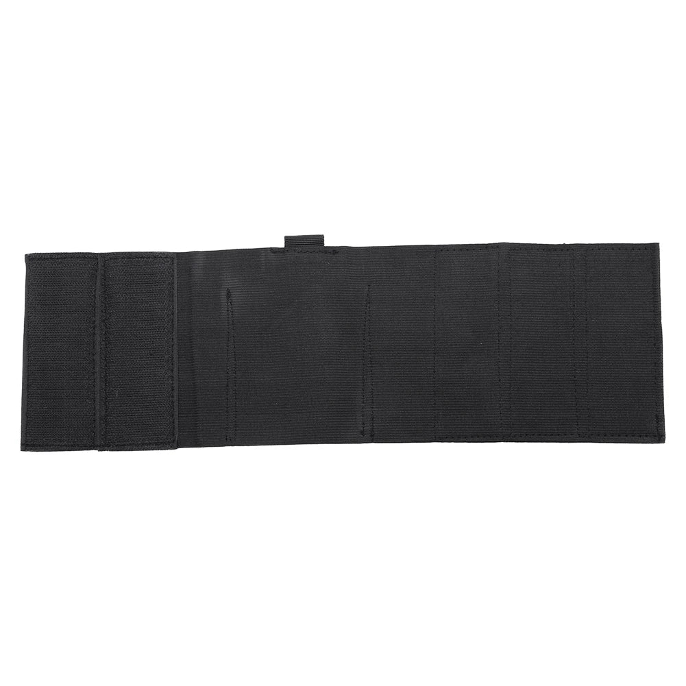 Schwarzes, verdecktes Pistolenholster aus Polyester mit Knöchelbeinen und elastischem, sicherem Riemen für G17