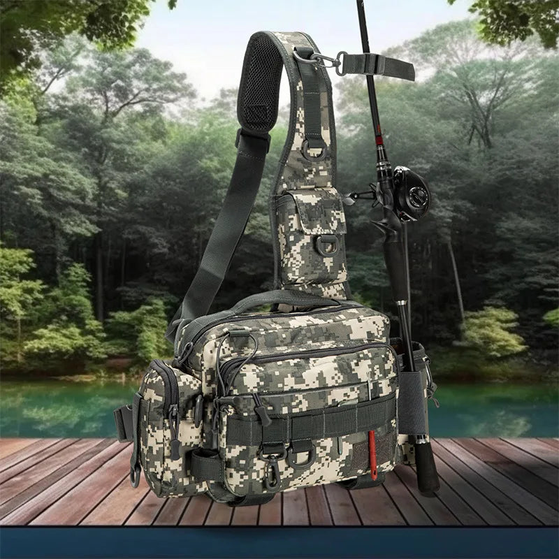 Taktische Brust Schulter tasche Herren Reit taschen Jagd Pistole Holster Rucksäcke Klettern Molle Angel beutel Bogenschütze Schulter Rucksack