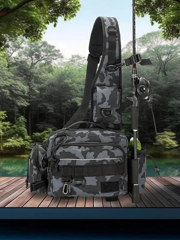 Taktische Brust Schulter tasche Herren Reit taschen Jagd Pistole Holster Rucksäcke Klettern Molle Angel beutel Bogenschütze Schulter Rucksack