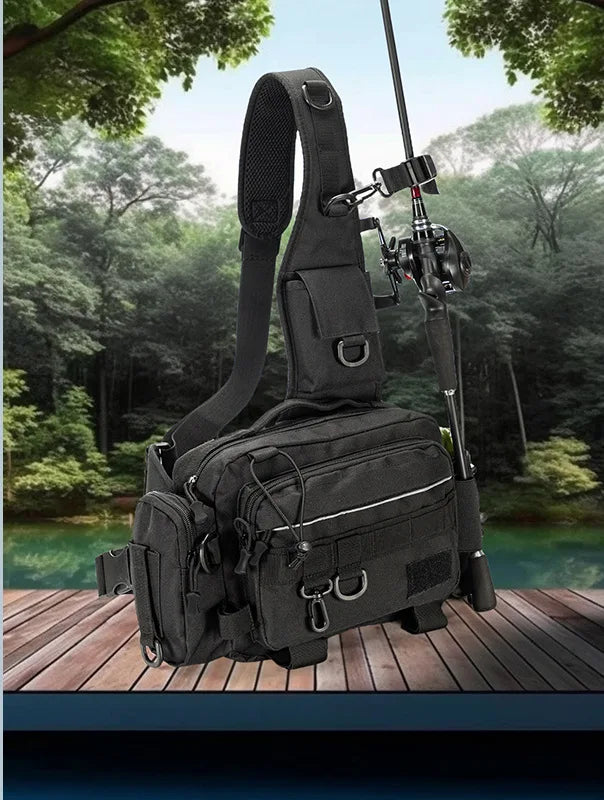 Taktische Brust Schulter tasche Herren Reit taschen Jagd Pistole Holster Rucksäcke Klettern Molle Angel beutel Bogenschütze Schulter Rucksack