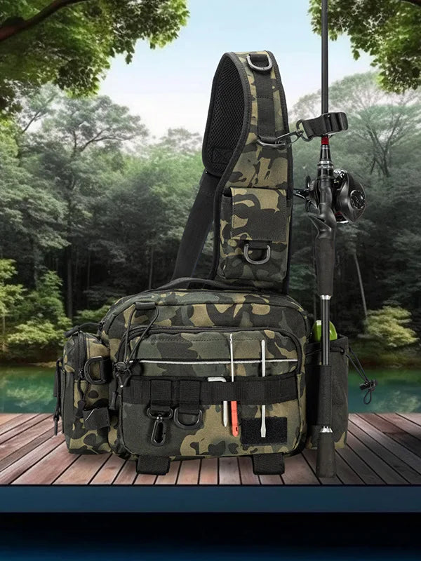 Taktische Brust Schulter tasche Herren Reit taschen Jagd Pistole Holster Rucksäcke Klettern Molle Angel beutel Bogenschütze Schulter Rucksack