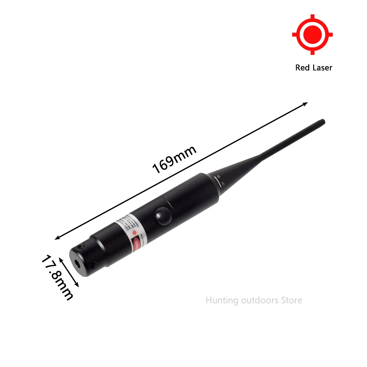 Taktisches Laser-Boresighter-Kit, grün, rot, für Kaliber.177 bis.50, Laserpointer, Kollimator, Universal-Bohrungssighter, Gewehr, Pistole